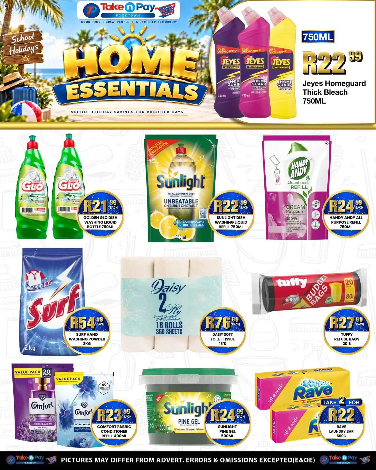 New Take n Pay catalogue – valid from 28/09/2026 | Page: 28 | Products: Fragrance, Powder, Refuse bags, Dishwashing liquid