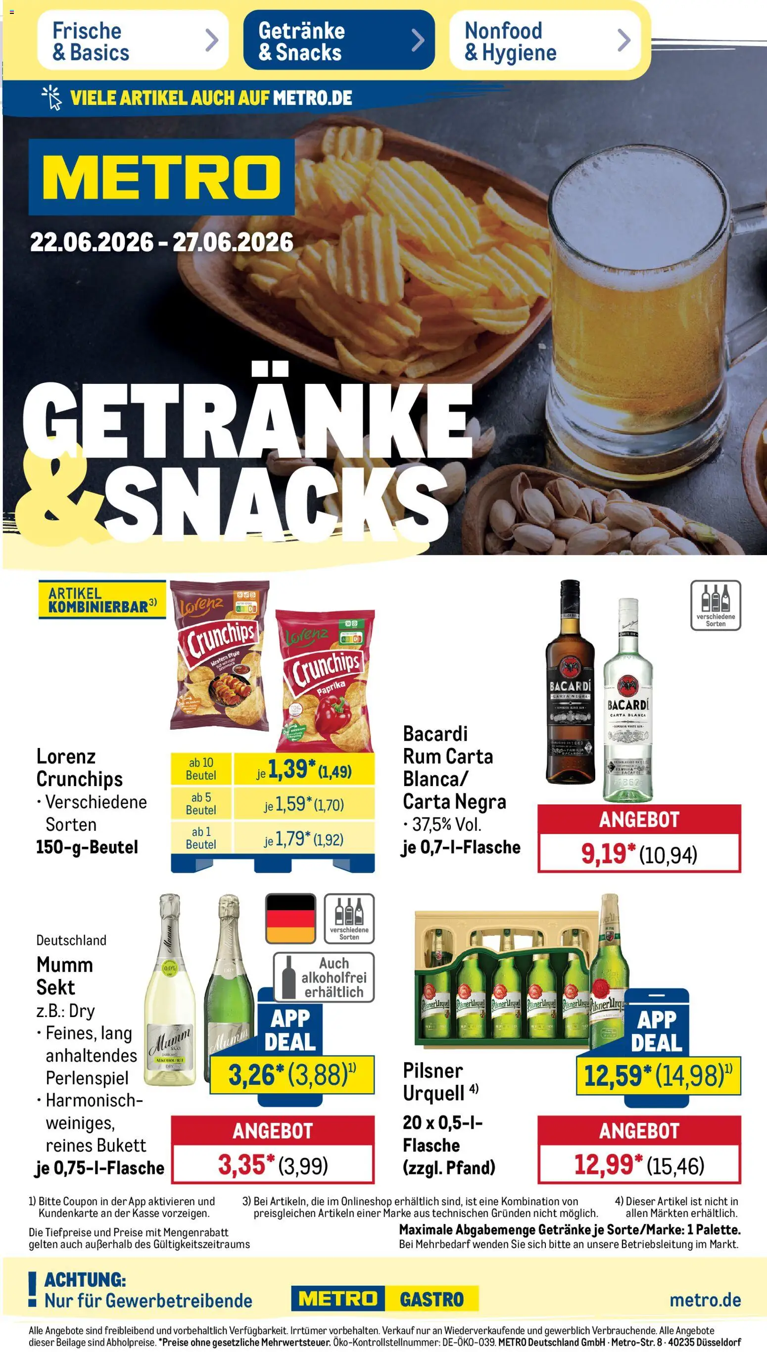Metro Non Food & Hygiene – gültig ab 22.06.2026 | Seite: 15