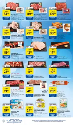 Náhled letáku Tesco Mleté hovězí maso, 500 g, max. 20 % tuku, ochranná atmosféra od 14.10.2026 | Strana: 16