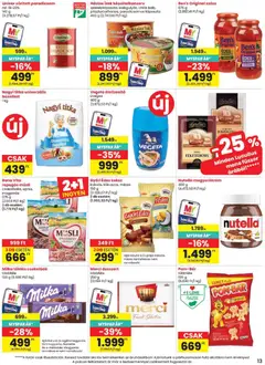 Spar akciós újság - amely érvényes a következő dátumtól: 2026.09.17. | Oldal: 13