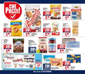 Anteprima del volantino Il Gigante volantino valido a partire dal 21/09/2026 | Pagina: 26 | Prodotti: Fragole, Biscotti, Merendine, Porridge