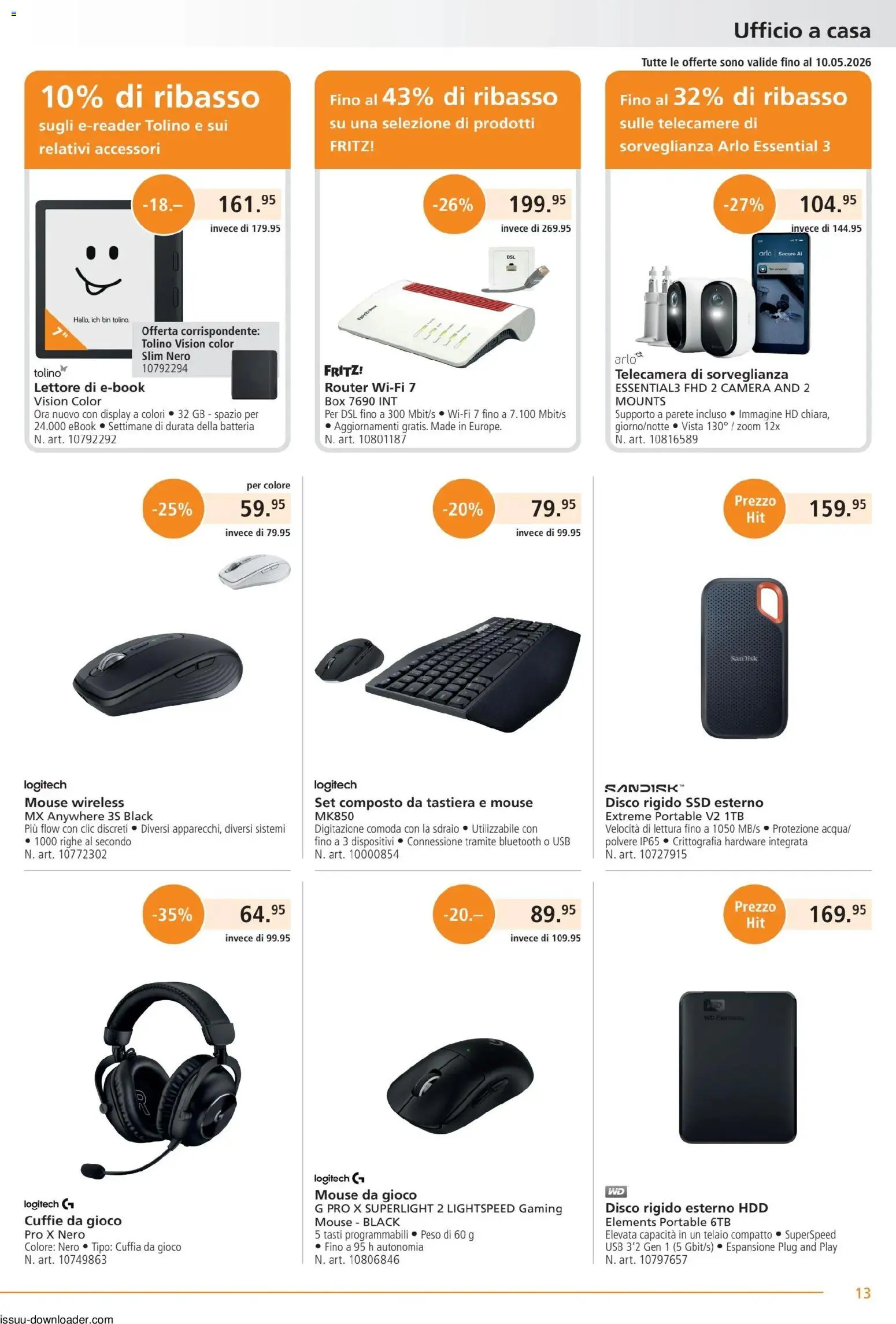 Fust aktionen IT – gültig ab 01.05.2026 | Seite: 13 | Produkte: Box, Usb