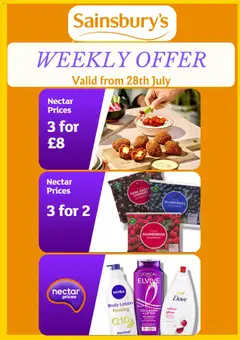 Preview of Sainsbury's - Offers valid from 28/07/2026