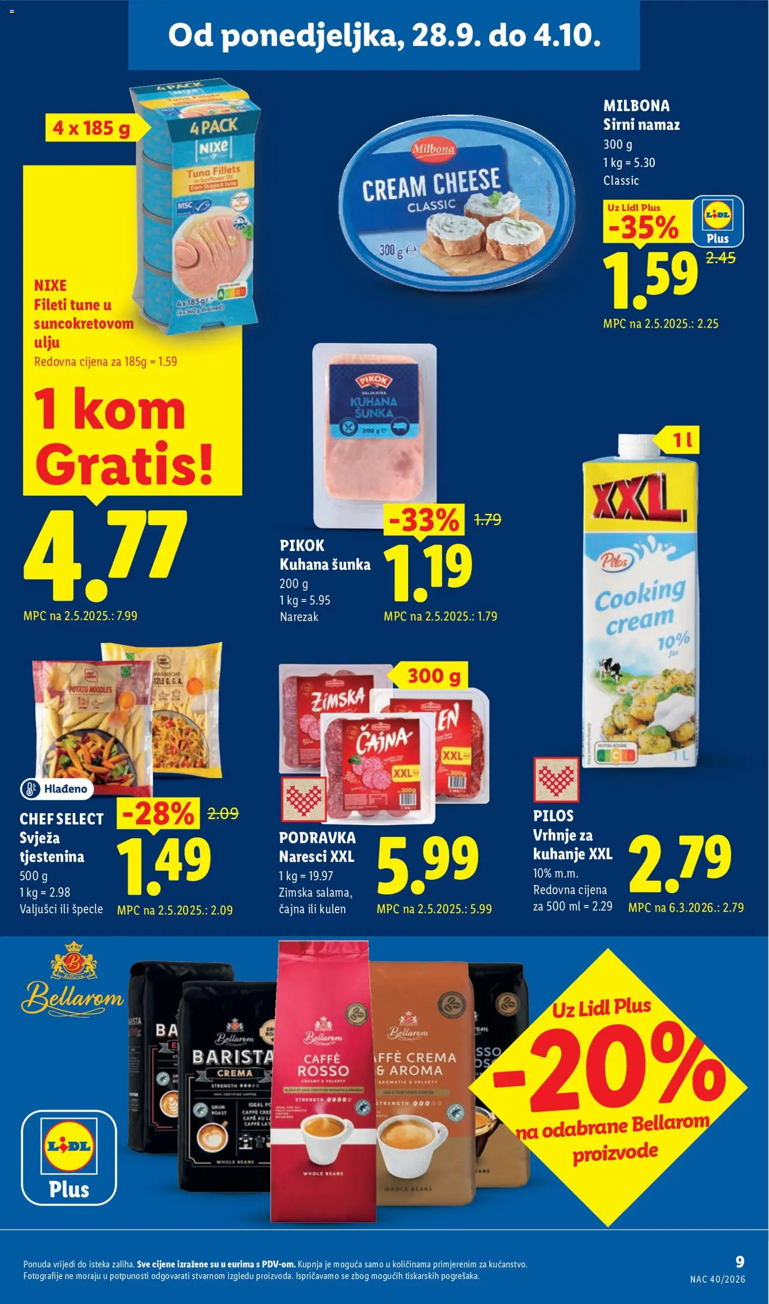 Lidl katalog | vrijedi od 28.09.2026 | Stranica: 9