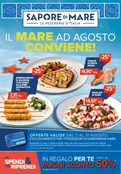 Anteprima del volantino Sapore di mare volantino valido a partire dal 03/08/2026