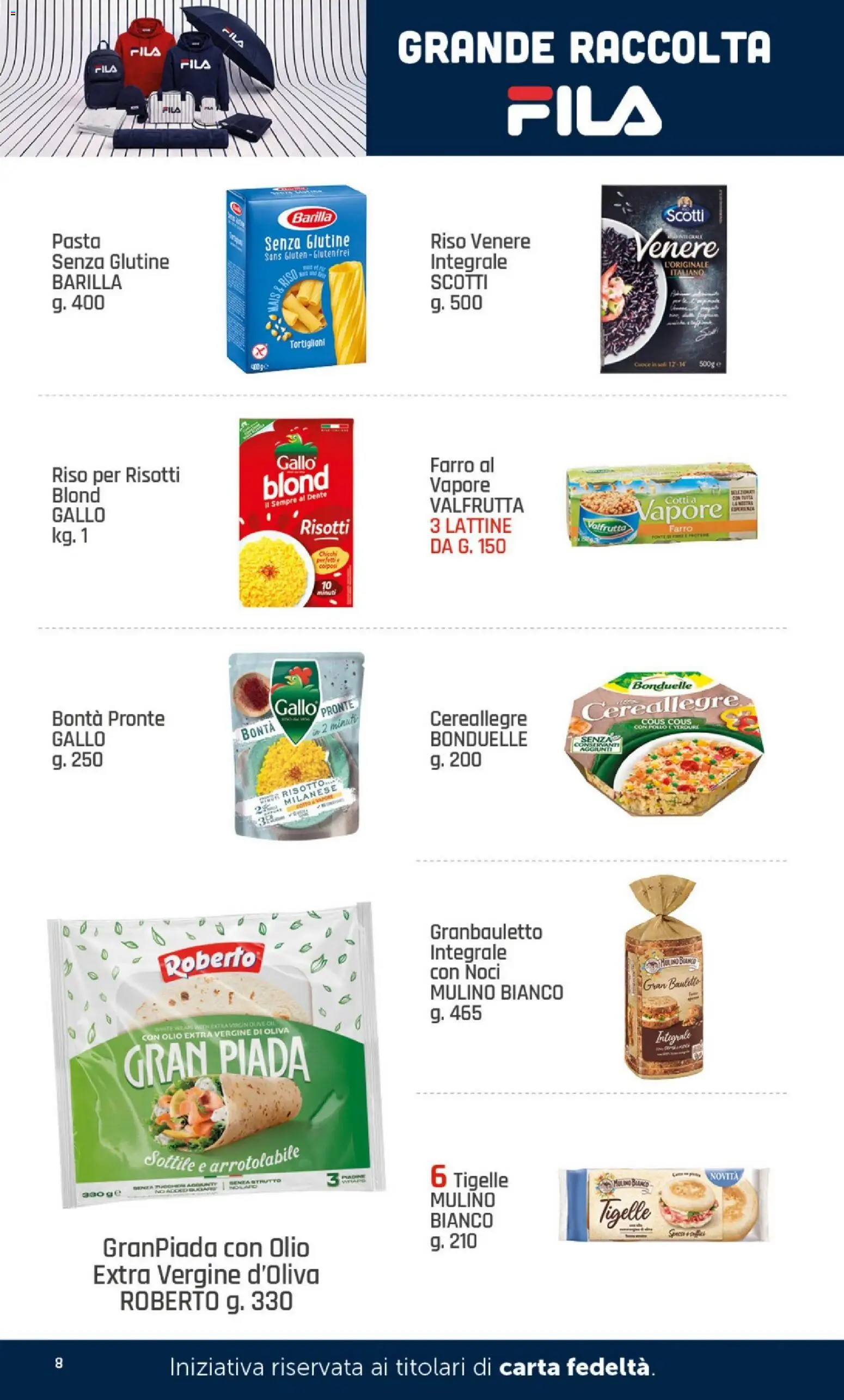 Volantino DOK del 07/09/2026 | Pagina: 8 | Prodotti: Olio, Pasta, Noci, Olio extra vergine