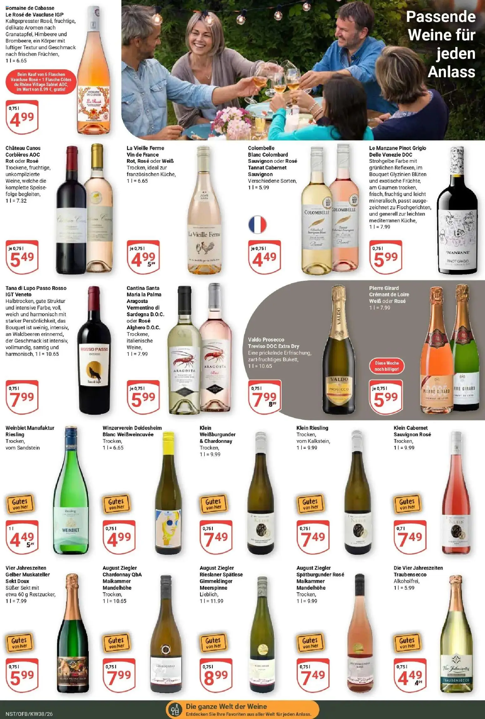 Globus Prospekt Neustadt (ab 14.09.2026) » Angebote online | Seite: 16 | Produkte: Sekt, Prosecco, Himbeere