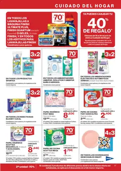 Vista previa Hipercor catálogo válido desde el 01/07/2026 | Página: 37 | Productos: Papel higienico, Té, Lavavajillas, Baño