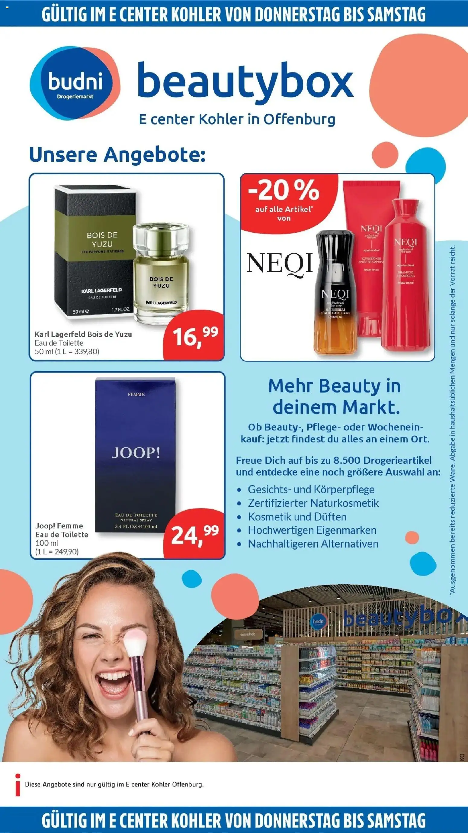 Edeka Prospekt Offenburg (ab 07.09.2026) » Angebote Online | Seite: 47 | Produkte: Toilette, Eau de Toilette, Shampoo, Serum