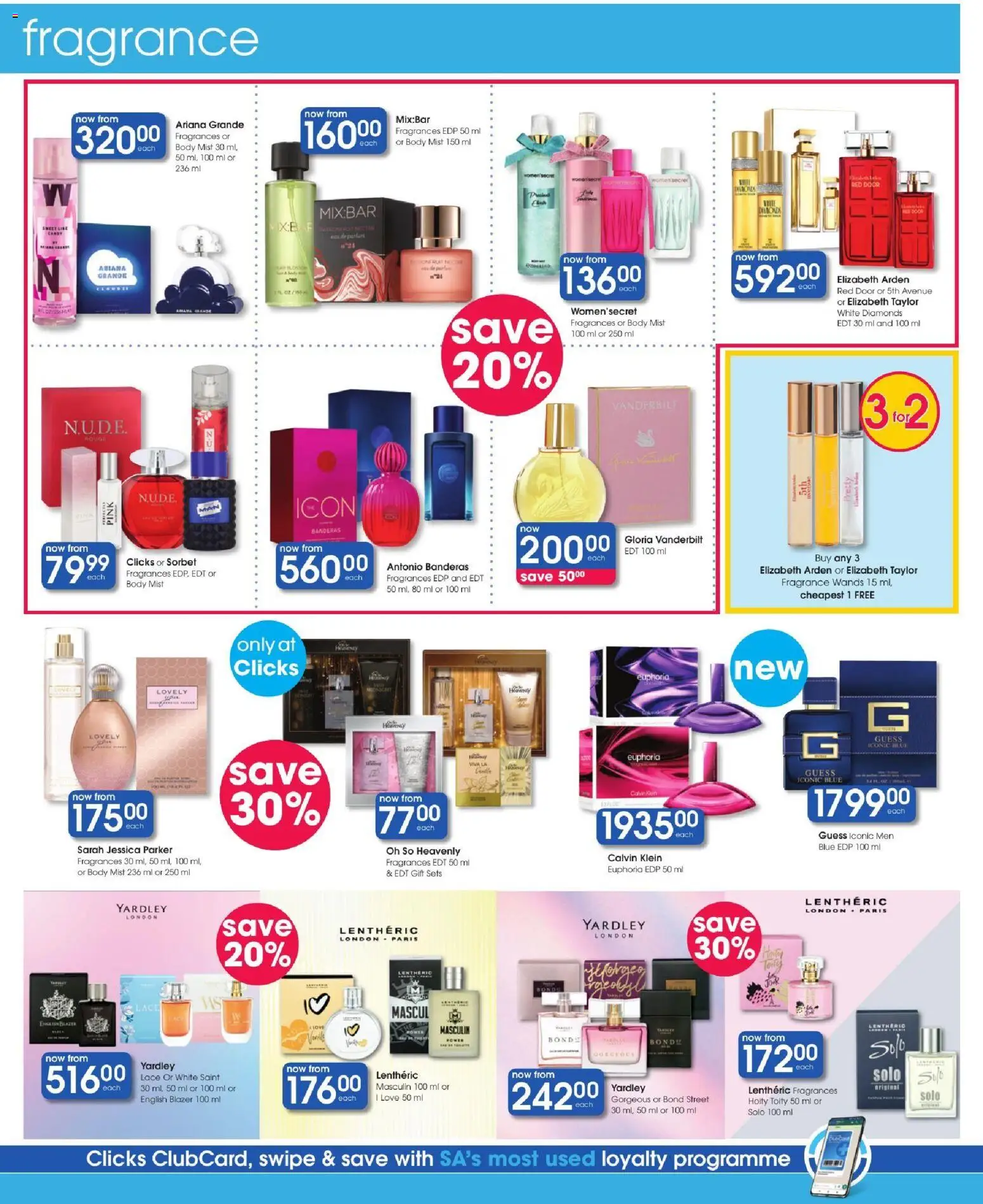 New Clicks catalogue – valid from 11/08/2026 | Page: 36 | Products: Blazer, Fragrance
