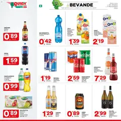 Anteprima del volantino SISA volantino Quick valido a partire dal 22/10/2026 | Pagina: 8 | Prodotti: Acqua, Zucchero, Fanta, Coca Cola