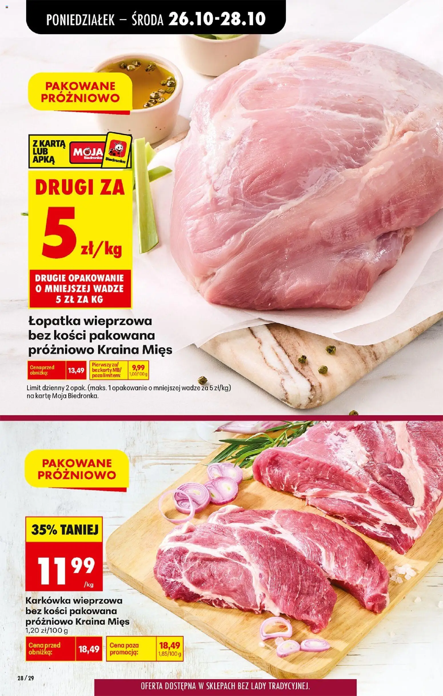 Biedronka gazetka od poniedziałku od 26.10.2026 | Strona: 38
