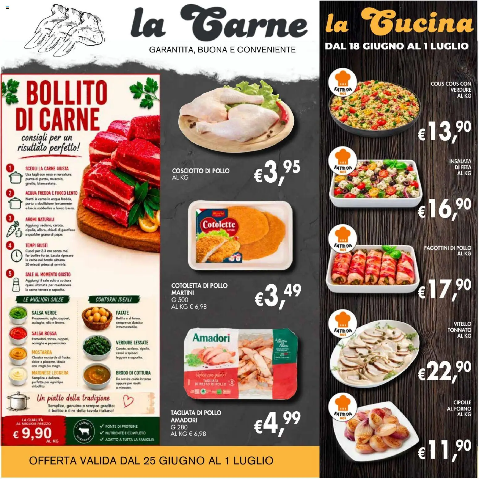 Volantino Coal del 18/06/2026 | Pagina: 5 | Prodotti: Petto di Pollo, Pollo, Frutta, Acciughe