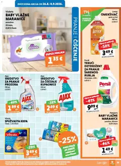 Studenac katalog - Pregled kataloga iz trgovine Studenac, vrijedi od 26.08.2026 | Stranica: 35 | Proizvodi: Pampers, Persil, Vileda, Lenor