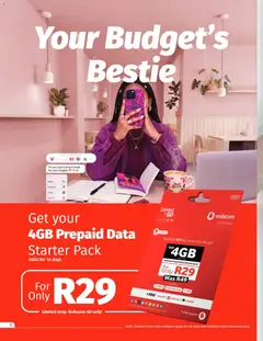 Vodacom specials catalogue – valid from 07/07/2026 | Page: 2 | Products: Data
