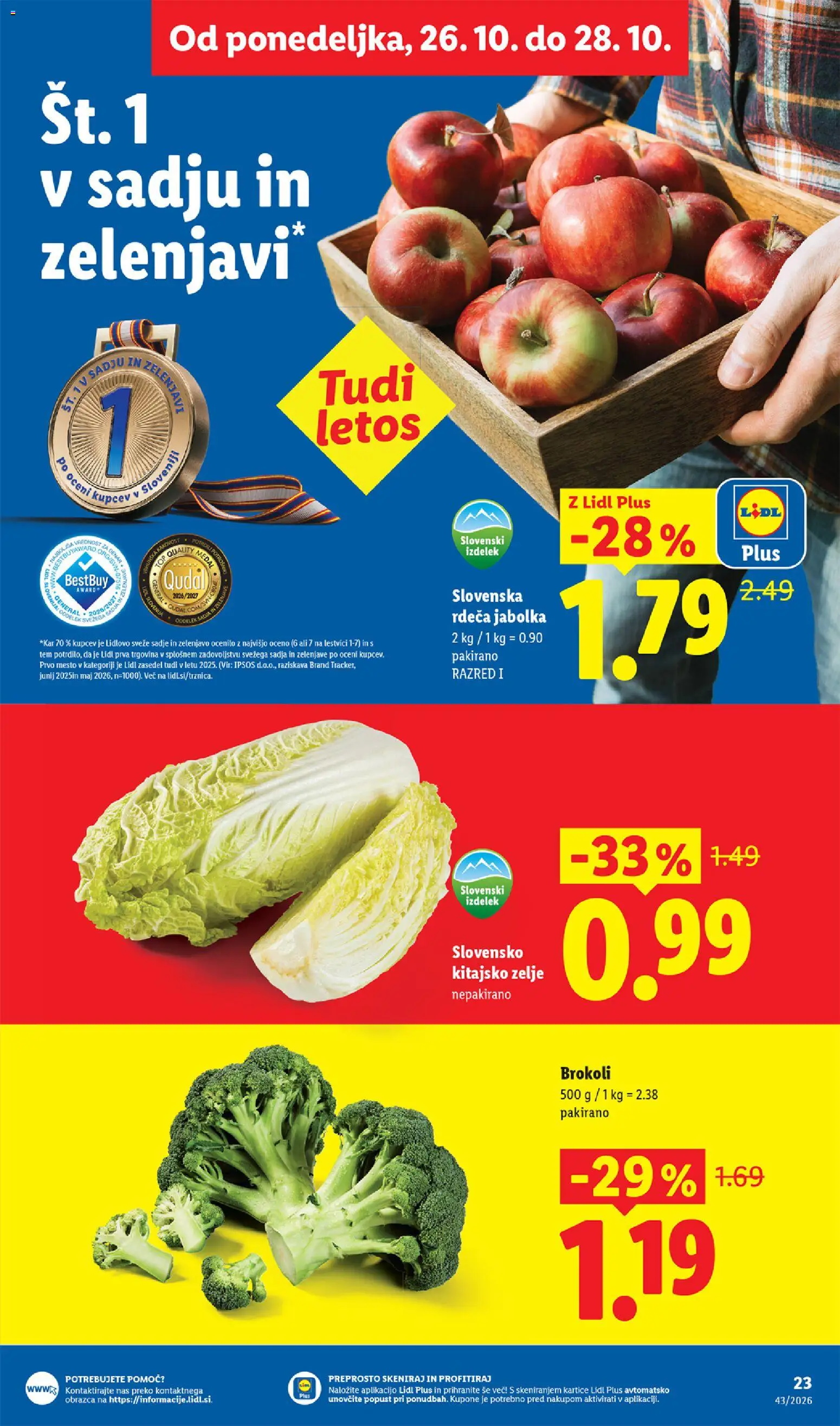Novi Lidl katalog ponudbe – veljaven od 22.10.2026 | Stran: 41