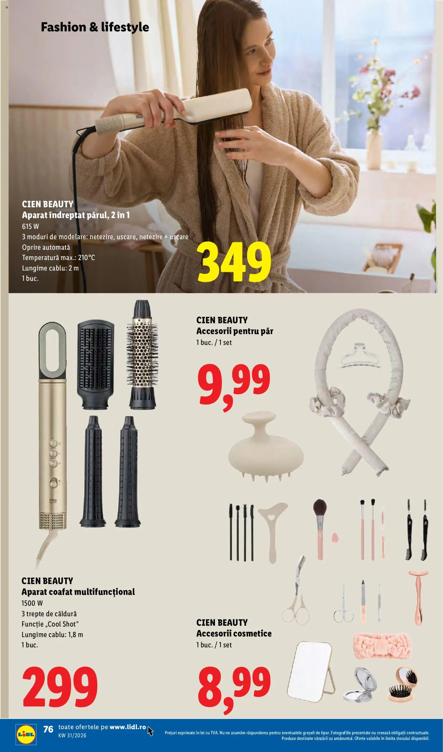 Noul catalog Lidl – valabil de la 27.07.2026 | Pagină: 76 | Produse: Cablu, Cien, Aparat
