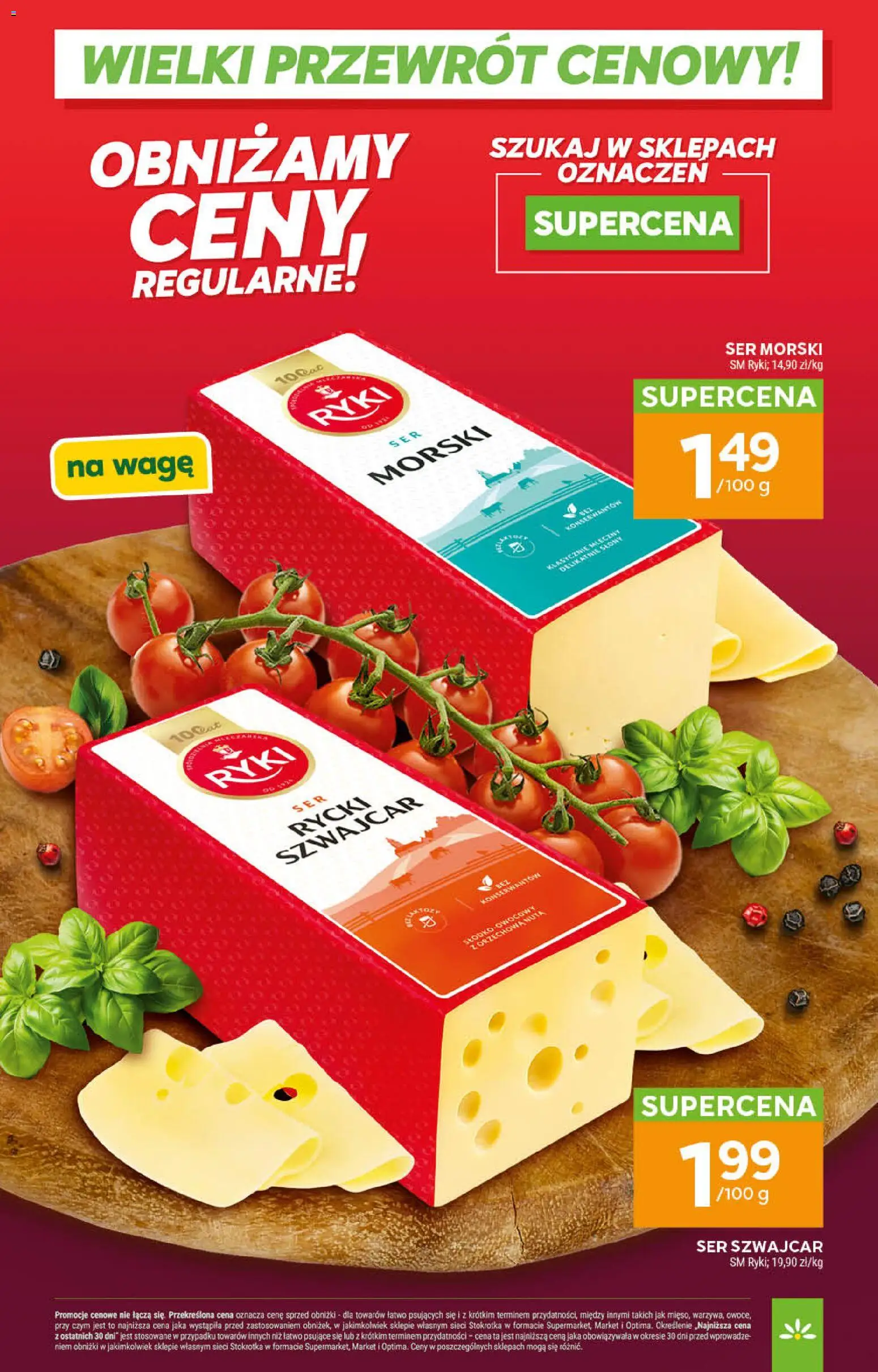 Stokrotka gazetka - Wielki przewrót cenowy od 14.05.2026 | Strona: 11 | Produkty: Stokrotka, Ser