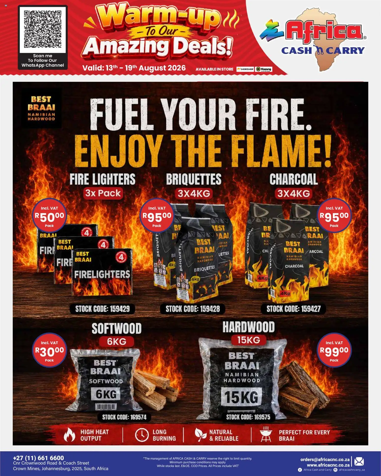 New Africa Cash & Carry catalogue – valid from 13/08/2026 | Page: 51 | Products: Stock