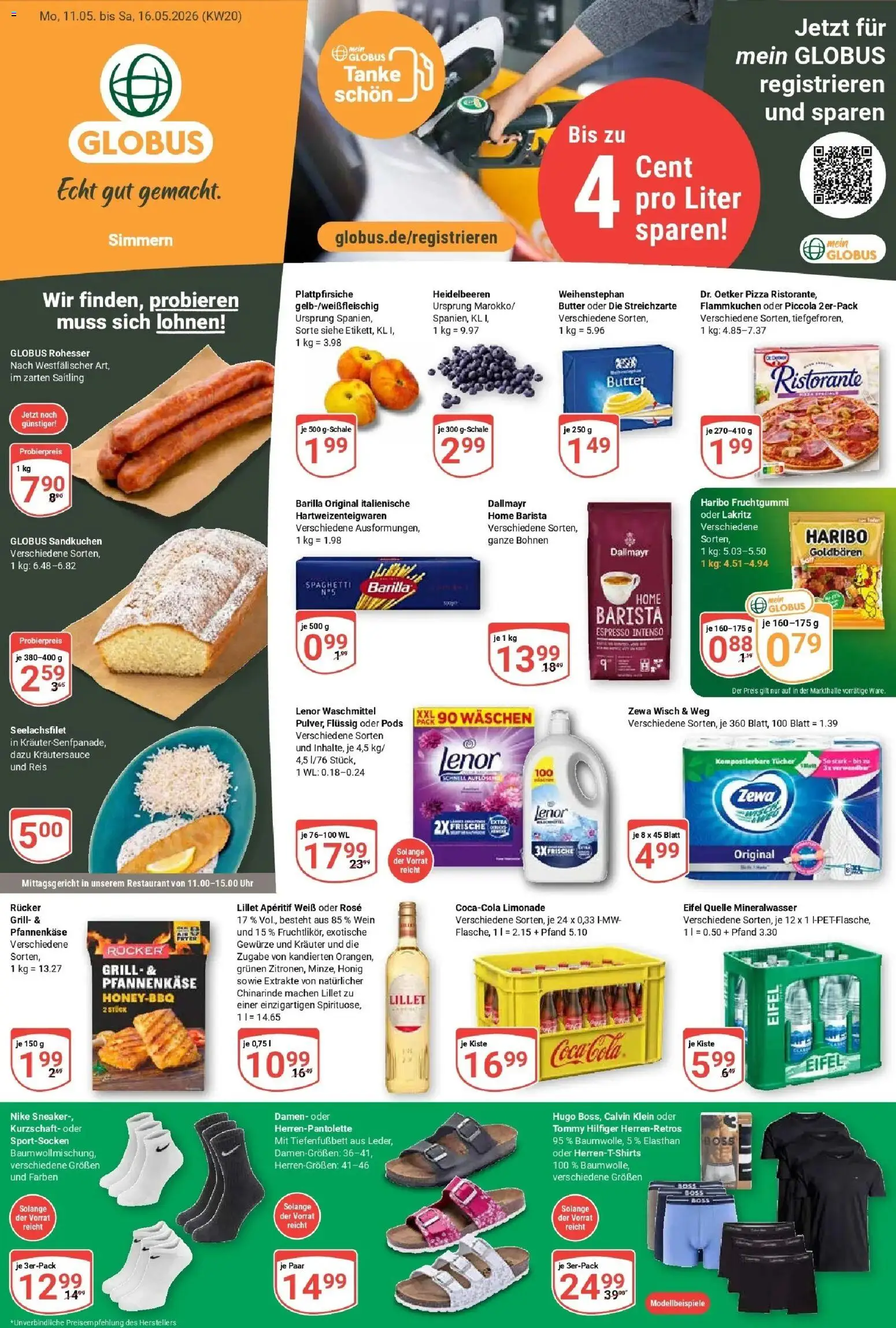 Globus Prospekt Simmern	 – gültig ab 10.05.2026 | Seite: 3 | Produkte: Zewa, Limonade, Gewürze, Pizza