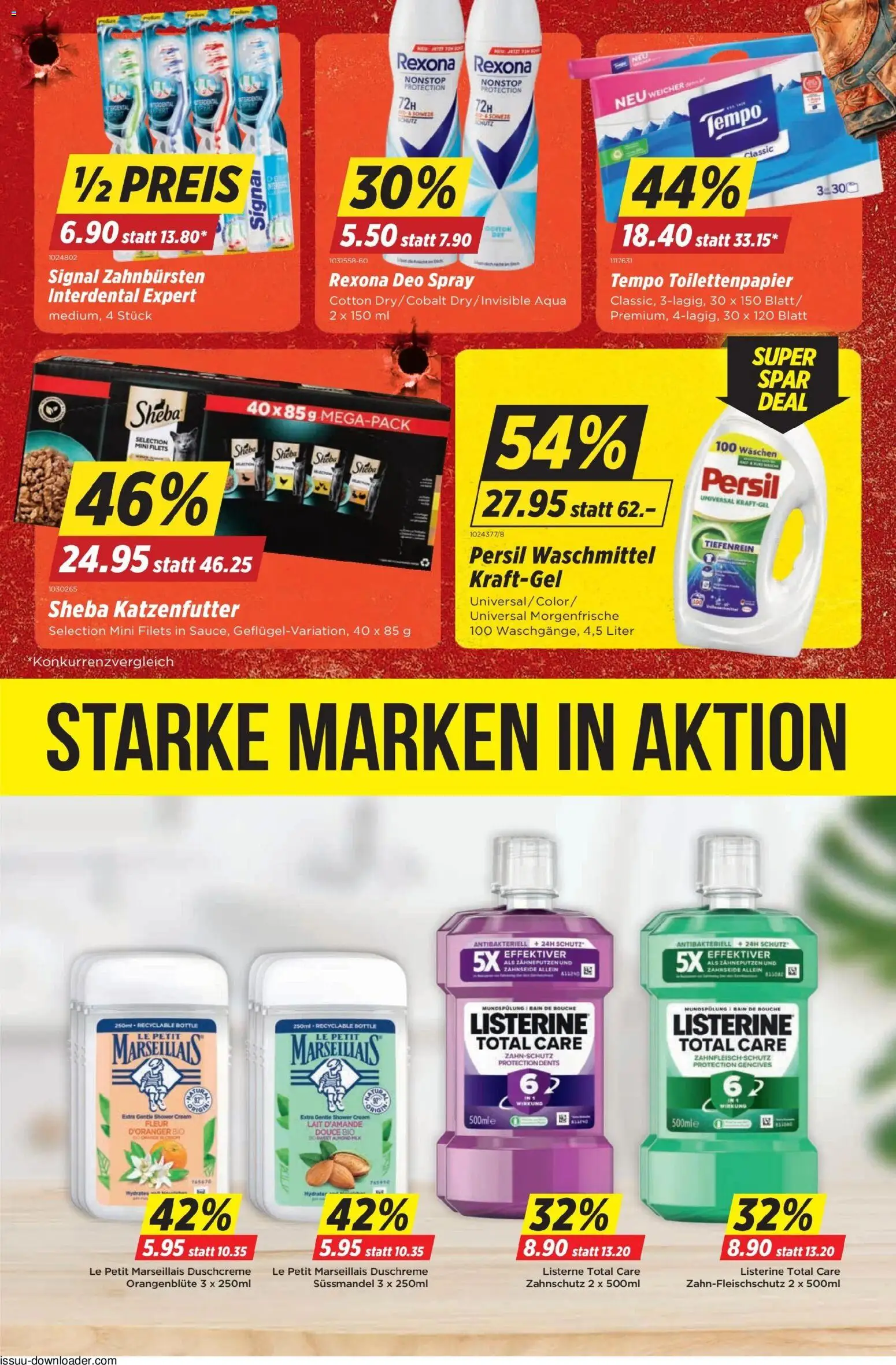 Denner aktionen – gültig ab 04.06.2026 | Seite: 19 | Produkte: Deodorant, Waschmittel, Duschcreme, Toilettenpapier
