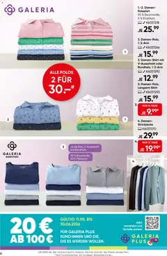 Galeria Karstadt Kaufhof Prospekt ab 10.06.2026 gültig | Seite: 6 | Produkte: Shirt, Poloshirt, Strickjacke