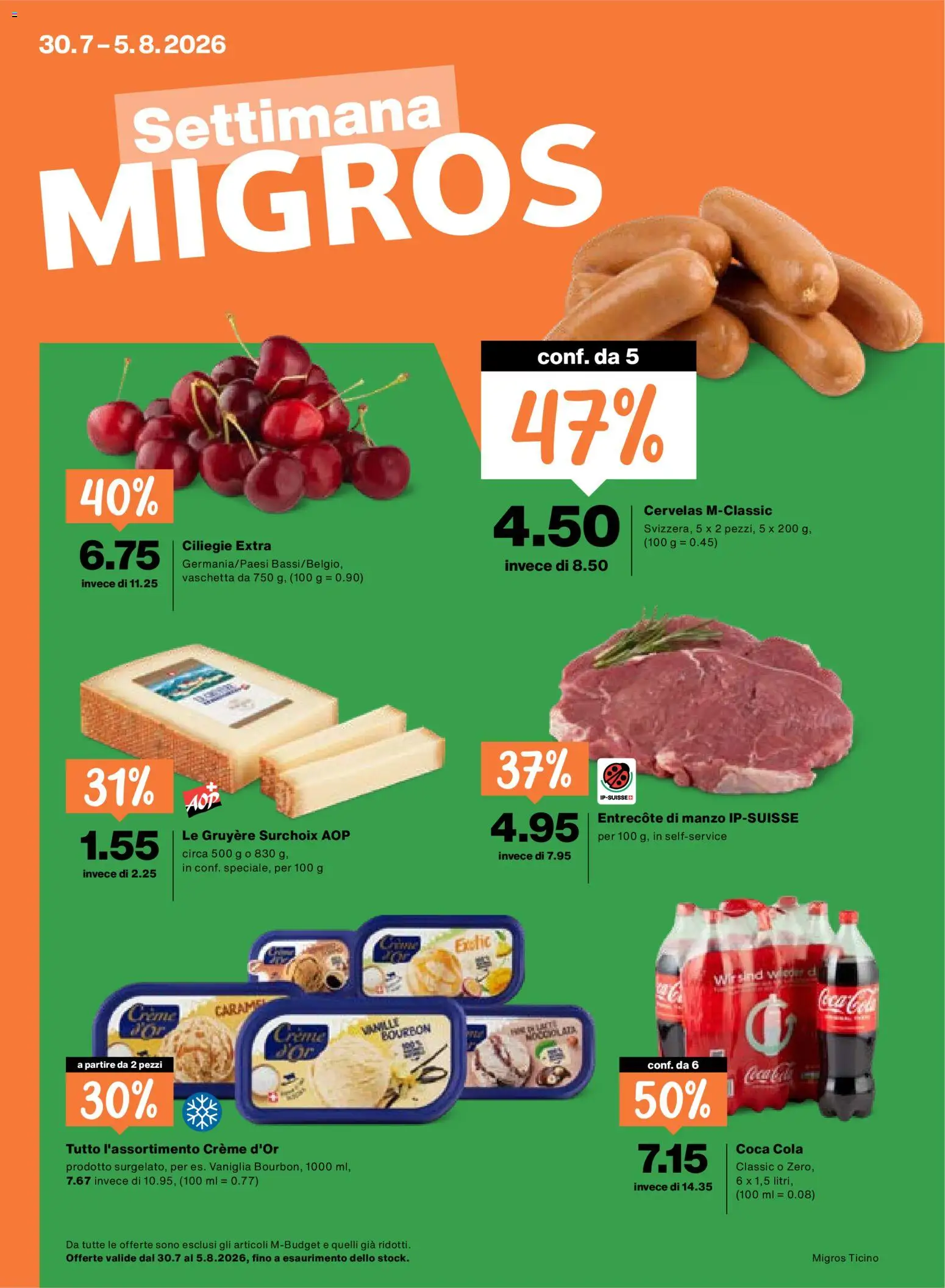 Migros aktionen IT – gültig ab 30.07.2026 | Seite: 1