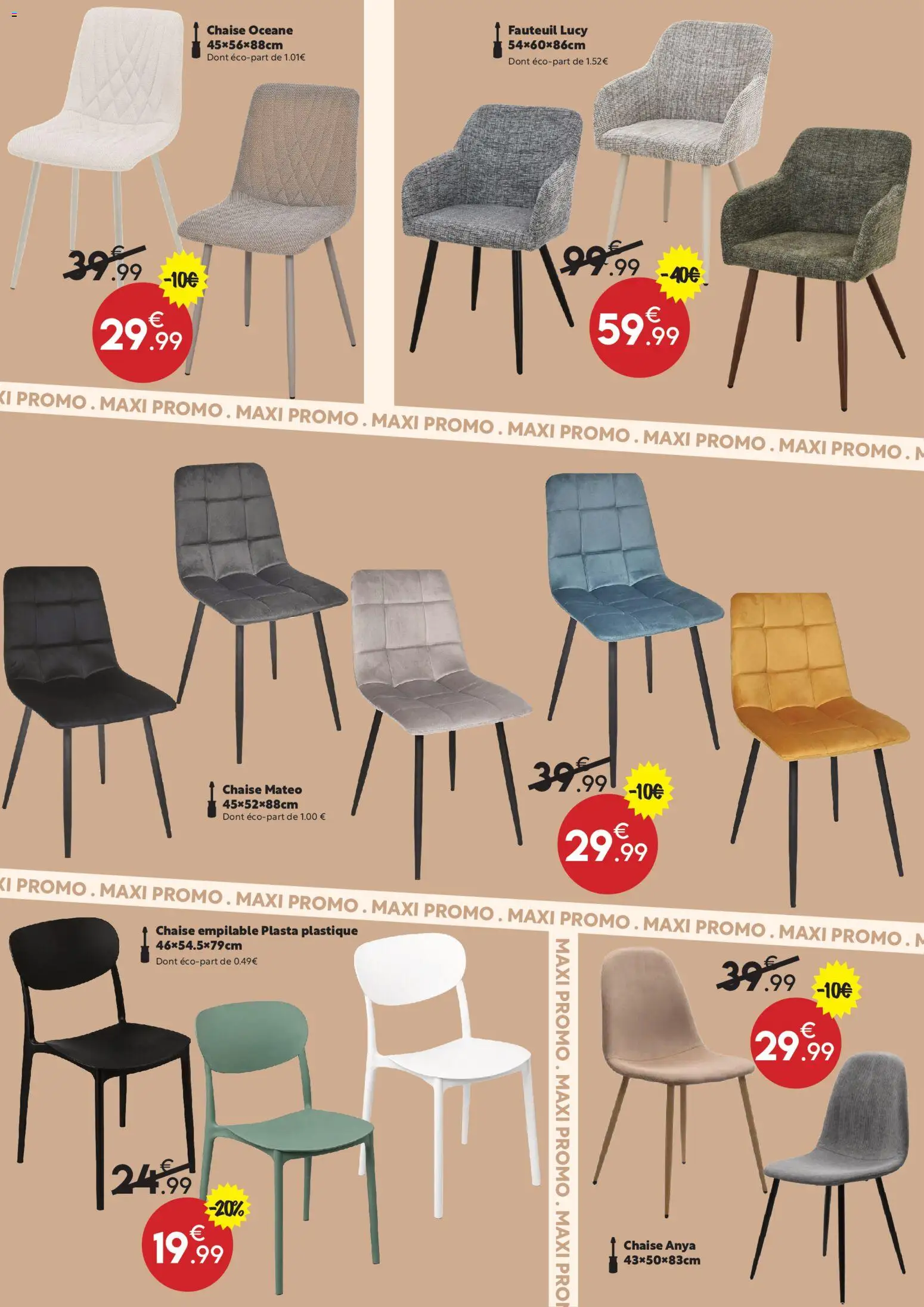 {H1} | Page: 2 | Produits: Fauteuil, Chaise