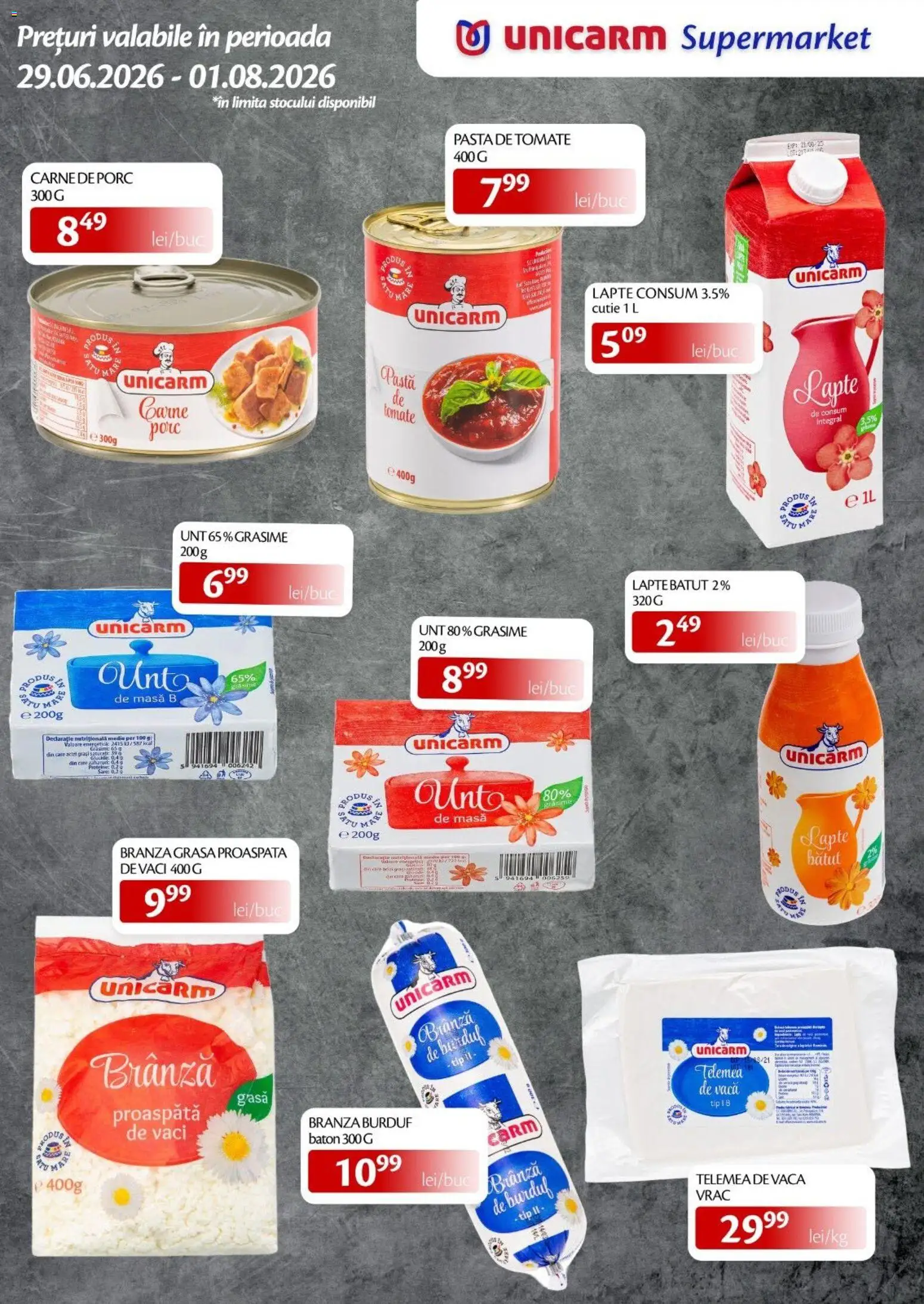 Noul catalog Unicarm – valabil de la 29.06.2026 | Pagină: 3