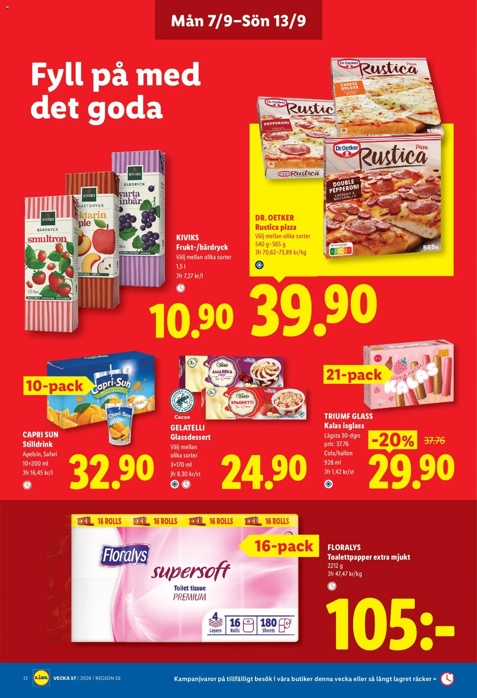 Lidl reklamblad aktuell från 07/09/2026 | Sida: 15