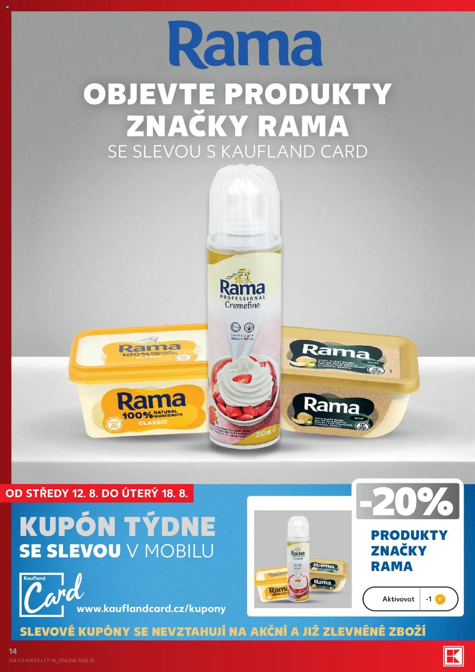 Kaufland leták - Kolín od 12.08.2026 | Strana: 14