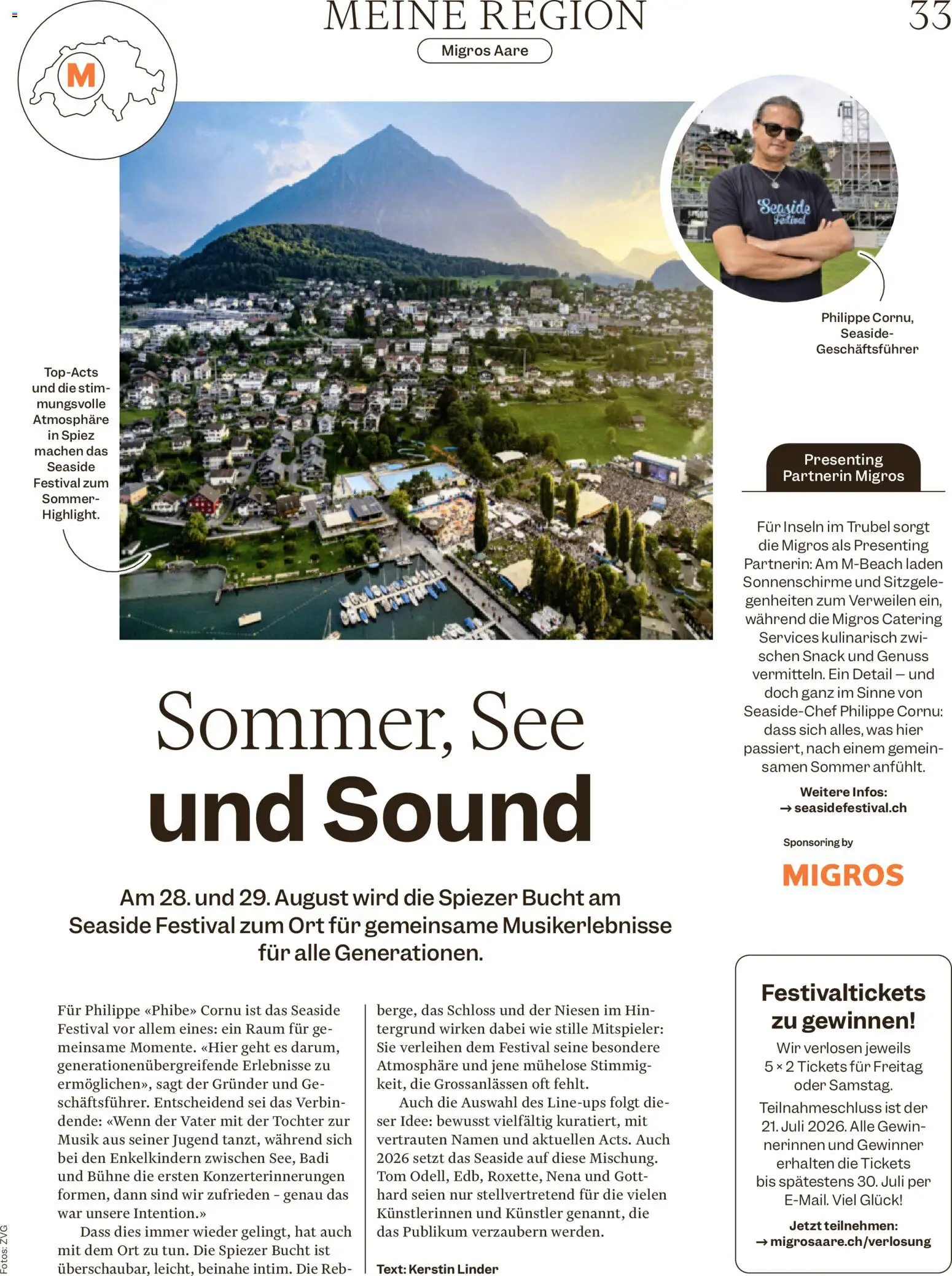 Migros aktionen Magazin – gültig ab 15.07.2026 | Seite: 33