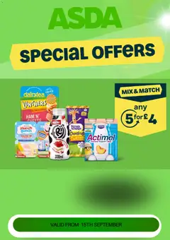 Preview of Weekly offers Asda valid from 15/09/2026