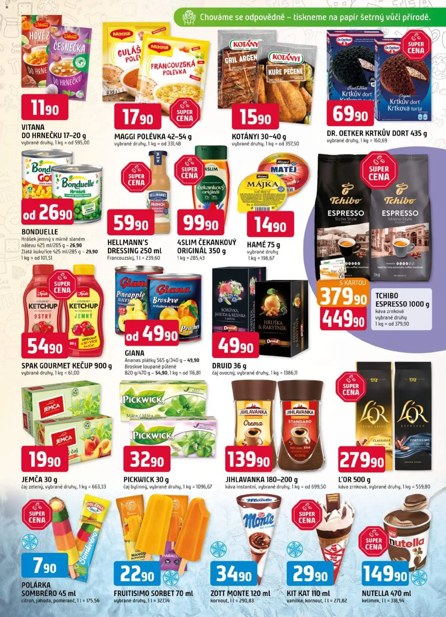 Trefa leták od 16.09.2026 | Strana: 7 | Produkty: Mango, Ananas, Kuře, Nutella