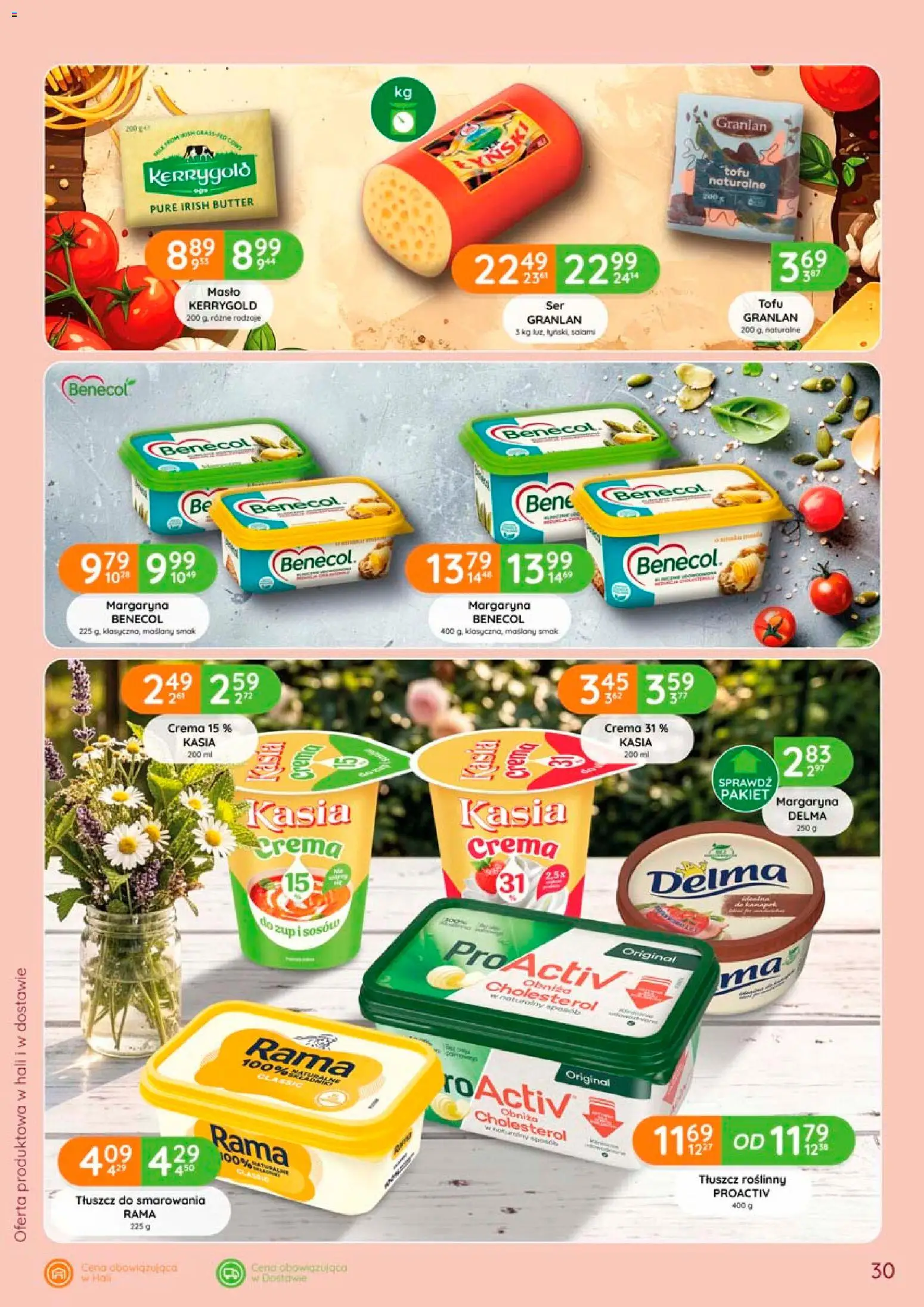 Eurocash gazetka od 28.05.2026 | Strona: 30 | Produkty: Tofu naturalne, Margaryna, Tofu, Salami