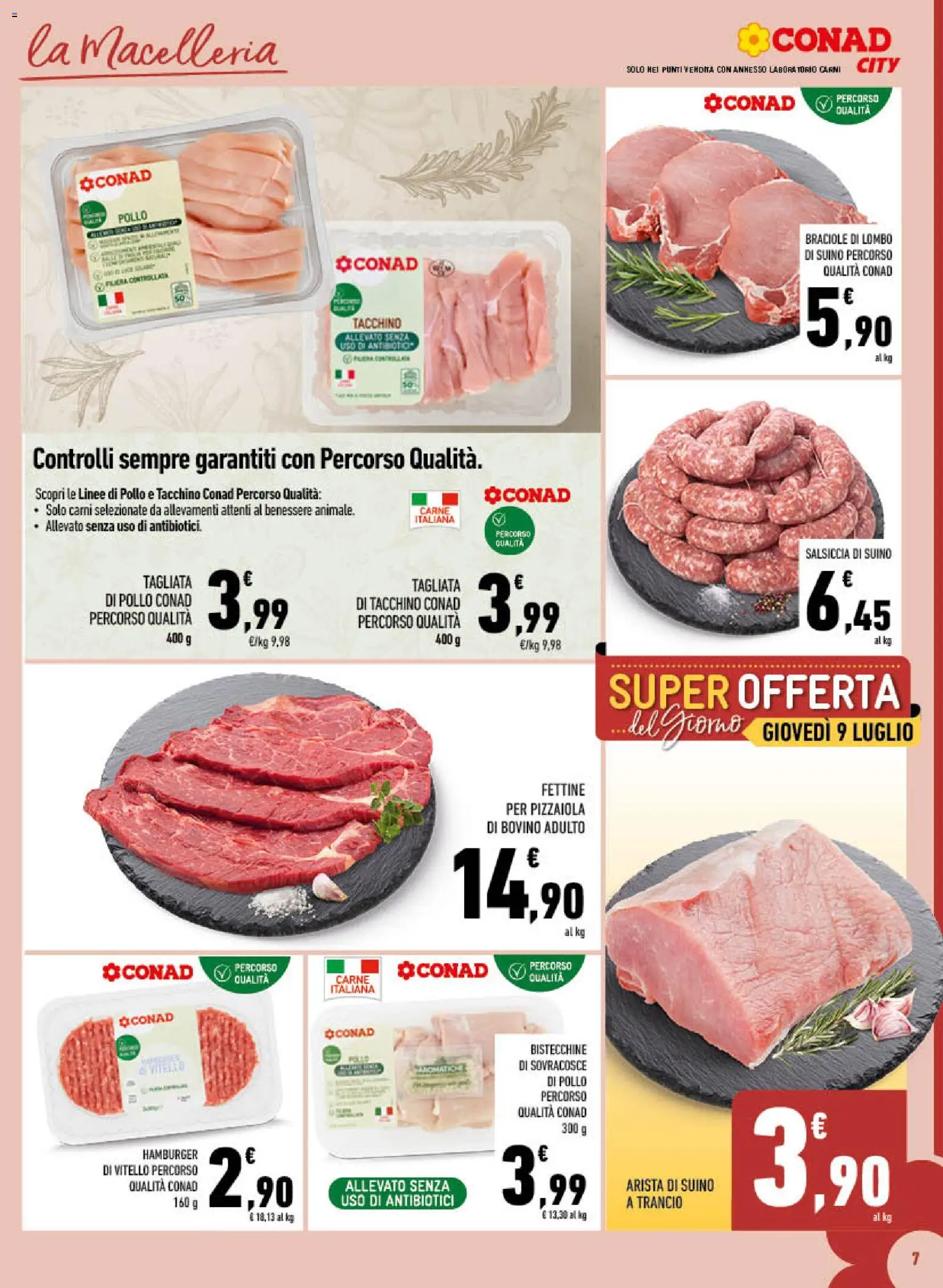 Volantino Conad del 01/07/2026 | Pagina: 7