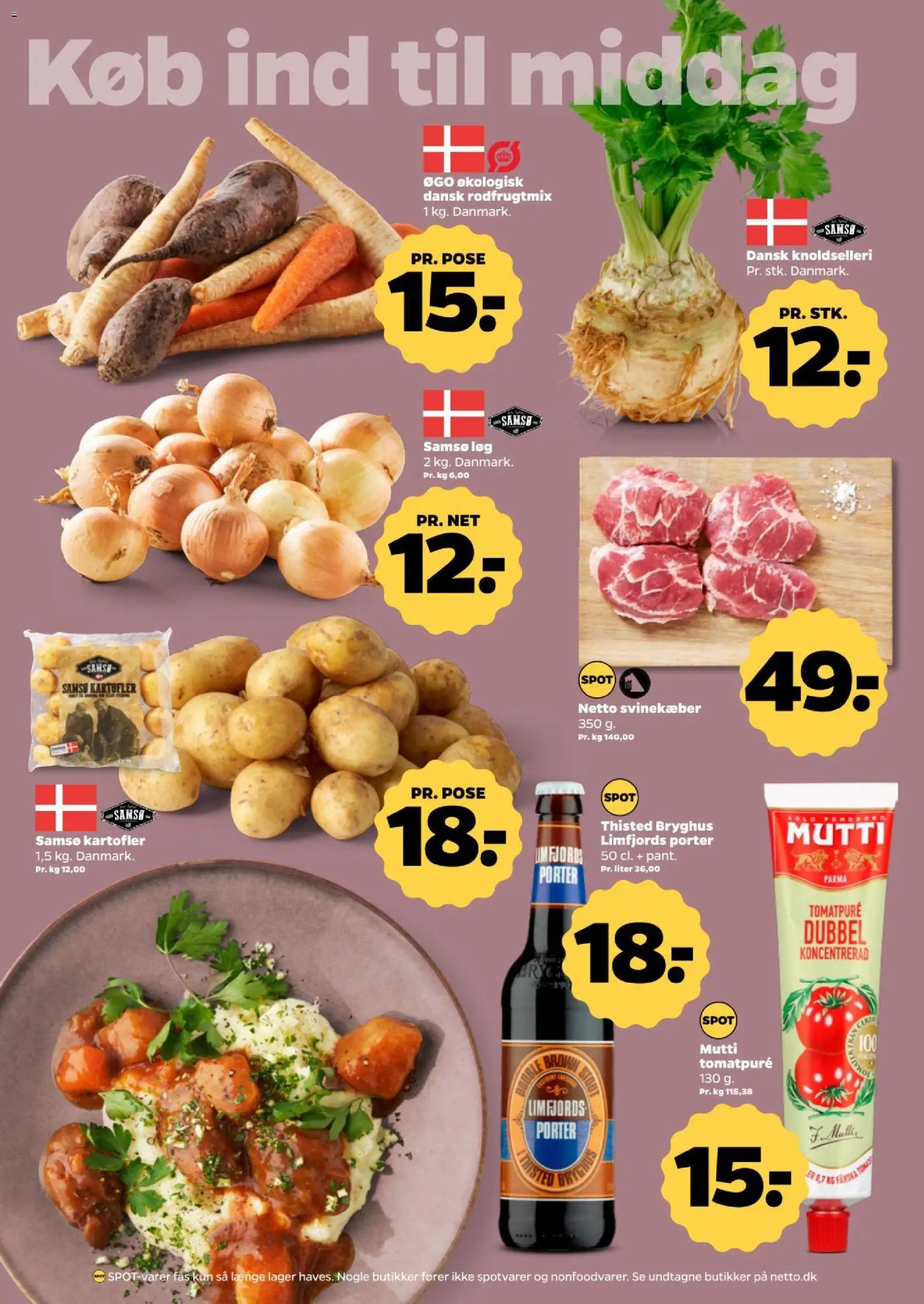 Netto tilbudsavis – gyldig fra 17/10/2026 | Side: 11 | Produkter: Kartofler, Løg, Tomatpuré