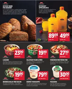 Forhåndsvisning av Meny kundeavis gyldig fra 29/06/2026 | Side: 15 | Produkter: Brød, Fisk, Pasta, Umetna rastlina