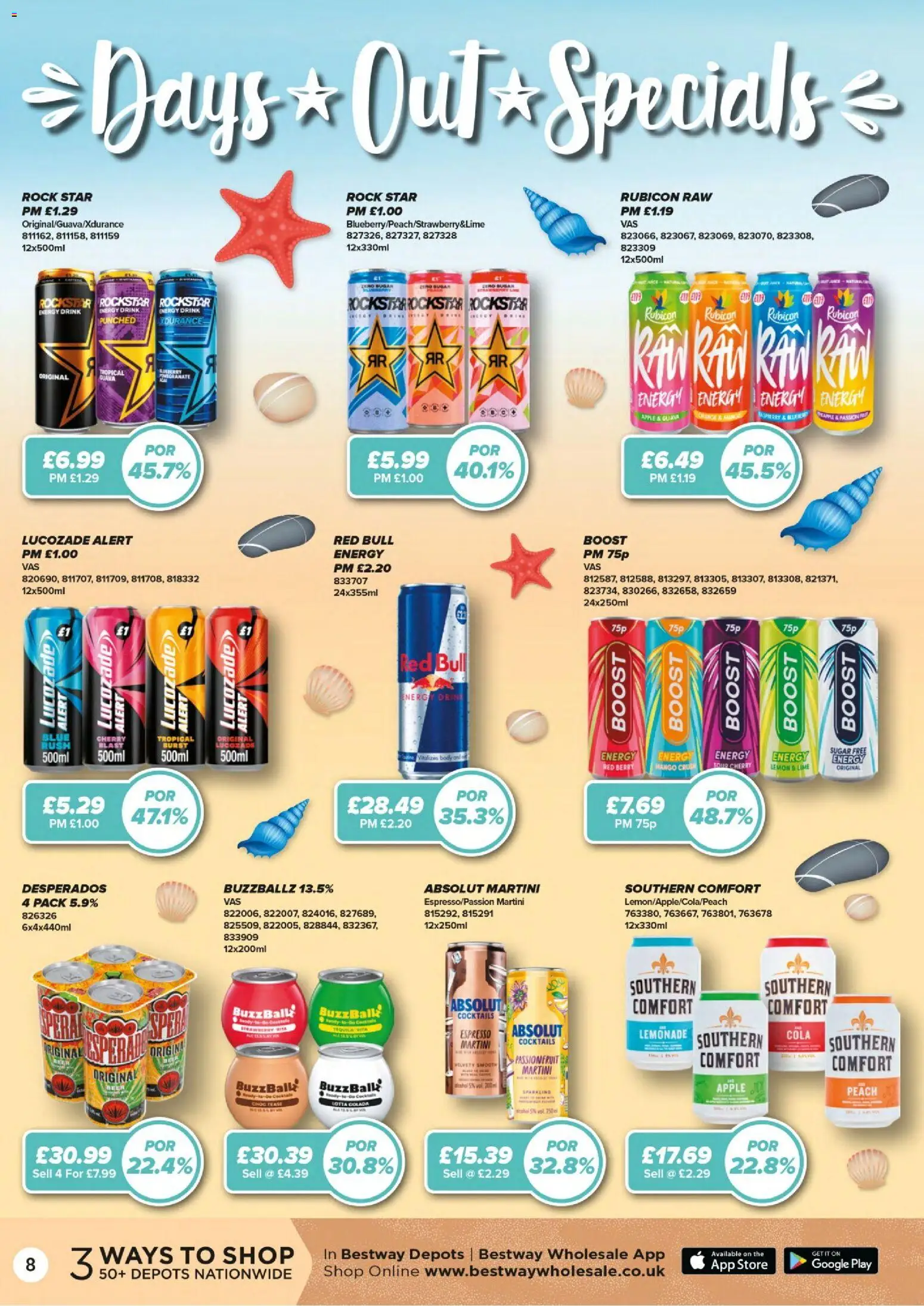 {H1} | Page: 8 | Products: Apple, Papier carton, Mango, Energy drink