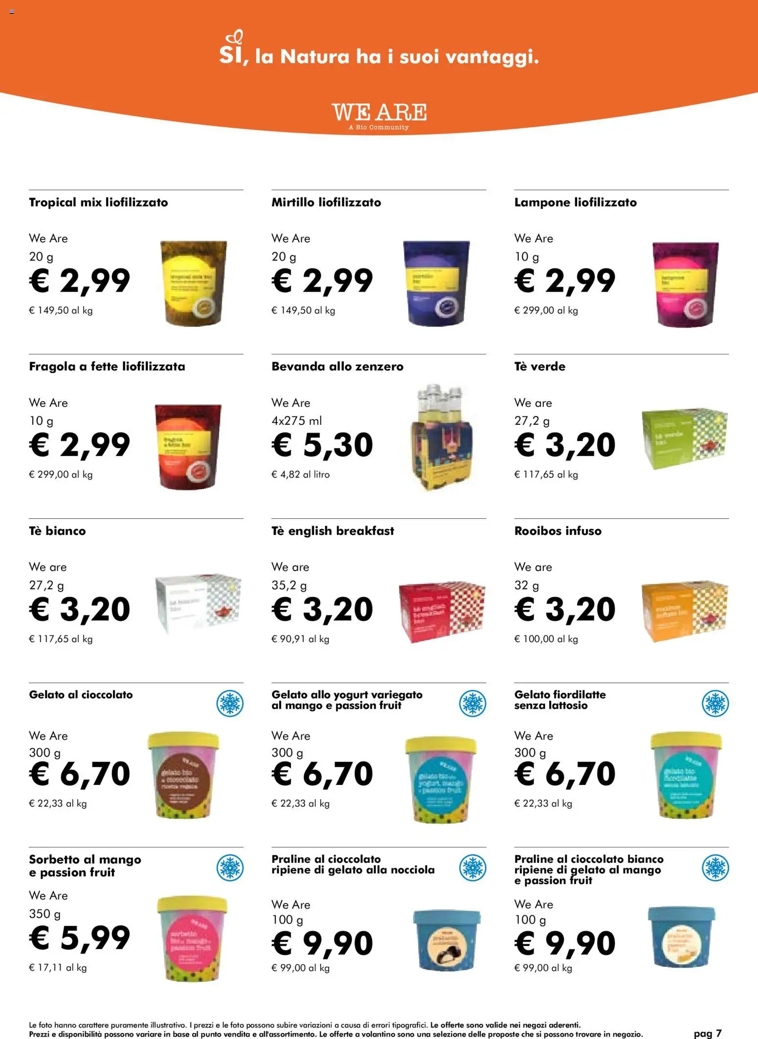 Volantino Natura Sì del 08/07/2026 | Pagina: 7
