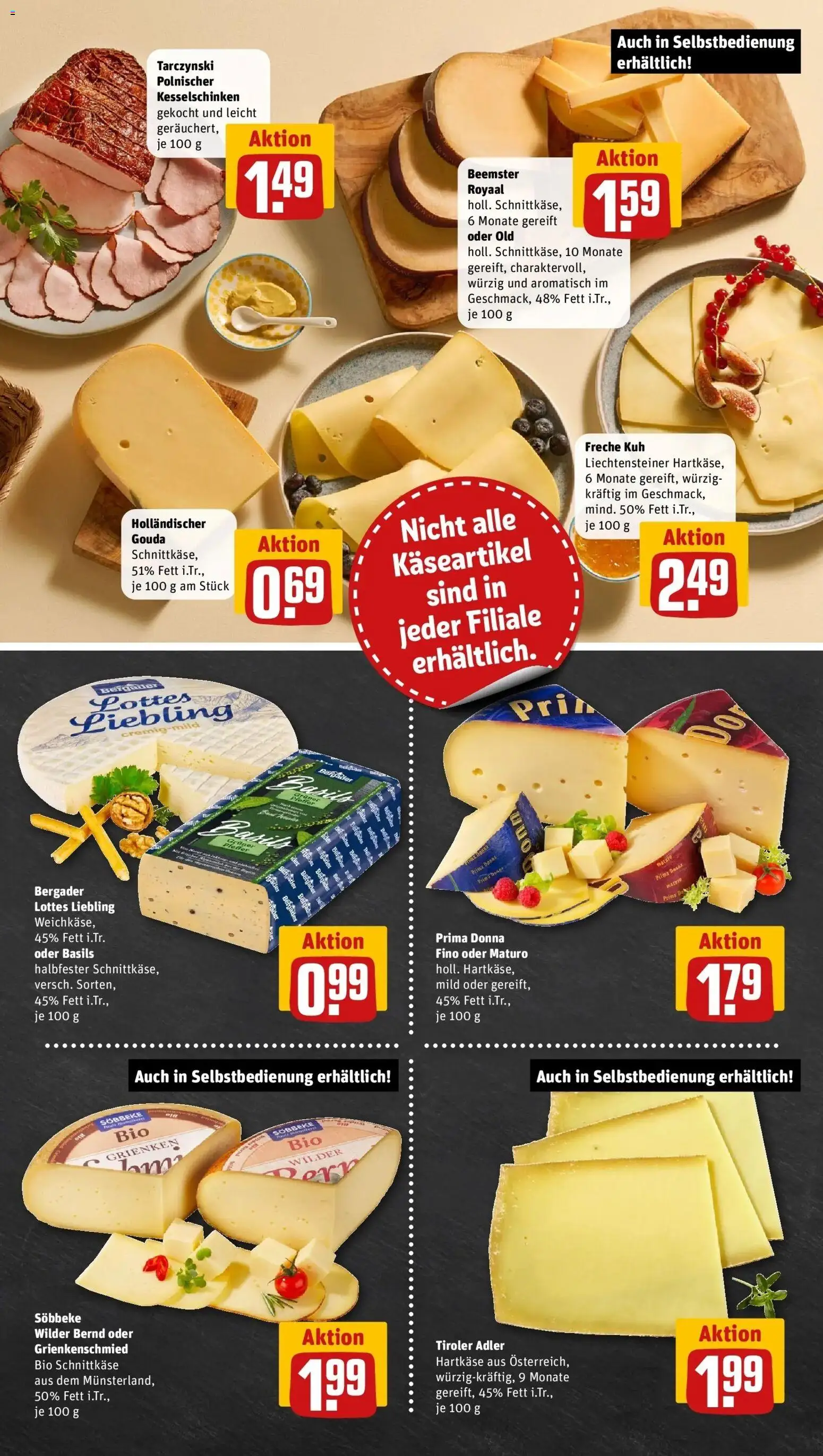 REWE Prospekt ab 19.10.2026 zum Blättern » Angebote | Seite: 11 | Produkte: Gouda
