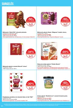 Monoprix - Prévisualisation de Monoprix catalogue valide à partir de 08/09/2026 | Page: 36 | Produits: Chocolat blanc, Framboises, Lait, Crème