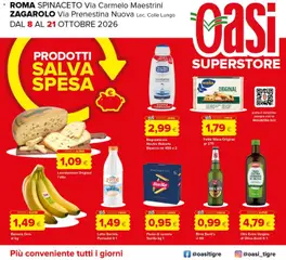 Anteprima del volantino Oasi volantino Zagarolo valido a partire dal 08/10/2026