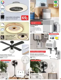 Bauhaus katalog akcije – veljaven od 29.04.2026 | Stran: 15 | Izdelki: Klimatska naprava, Namizni ventilator, Ventilator, Stropni ventilator