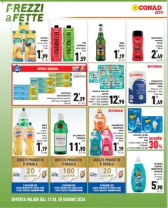 Anteprima del volantino RICARICHE LIQUIDO INSETTICIDA RAID, 1 ricarica inodore, 30 notti - 1 diffusore, +1 ricarica inodore, 30 notti valido a partire dal 12.06.2026 | Pagina: 4 | Prodotti: Ammorbidente, Detergente, Pampers, Vino bianco