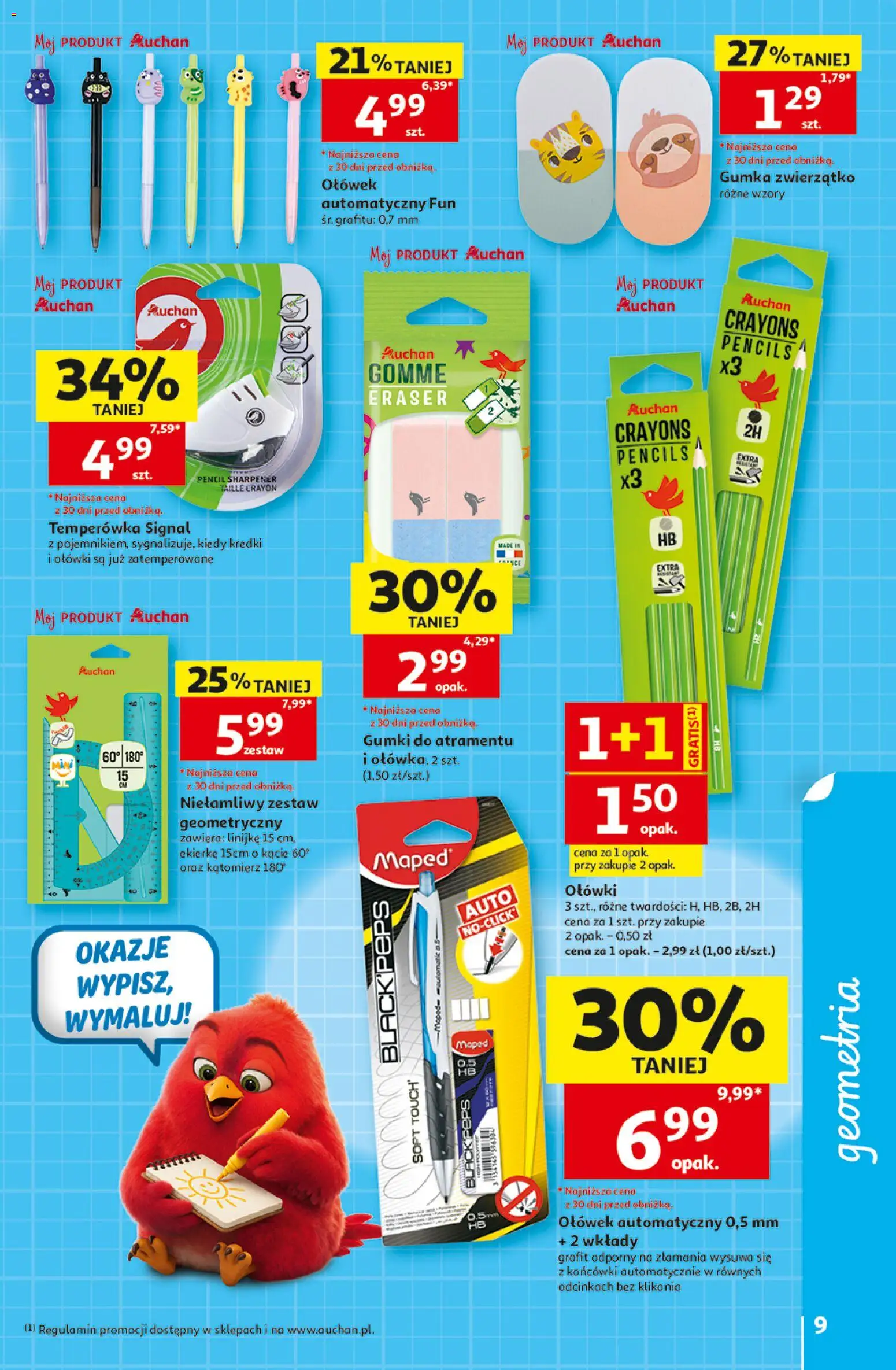 Auchan gazetka - 30 Lat Hipermarket od 16.07.2026 | Strona: 9 | Produkty: Temperówka
