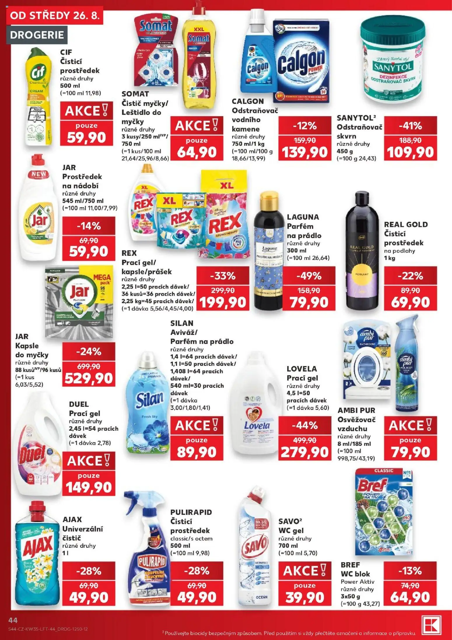 Kaufland leták - Praha 4 od 26.08.2026 | Strana: 44