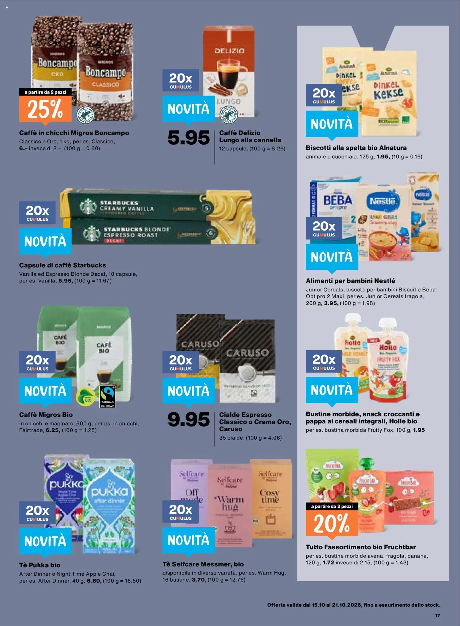Migros aktionen IT – gültig ab 15.10.2026 | Seite: 17