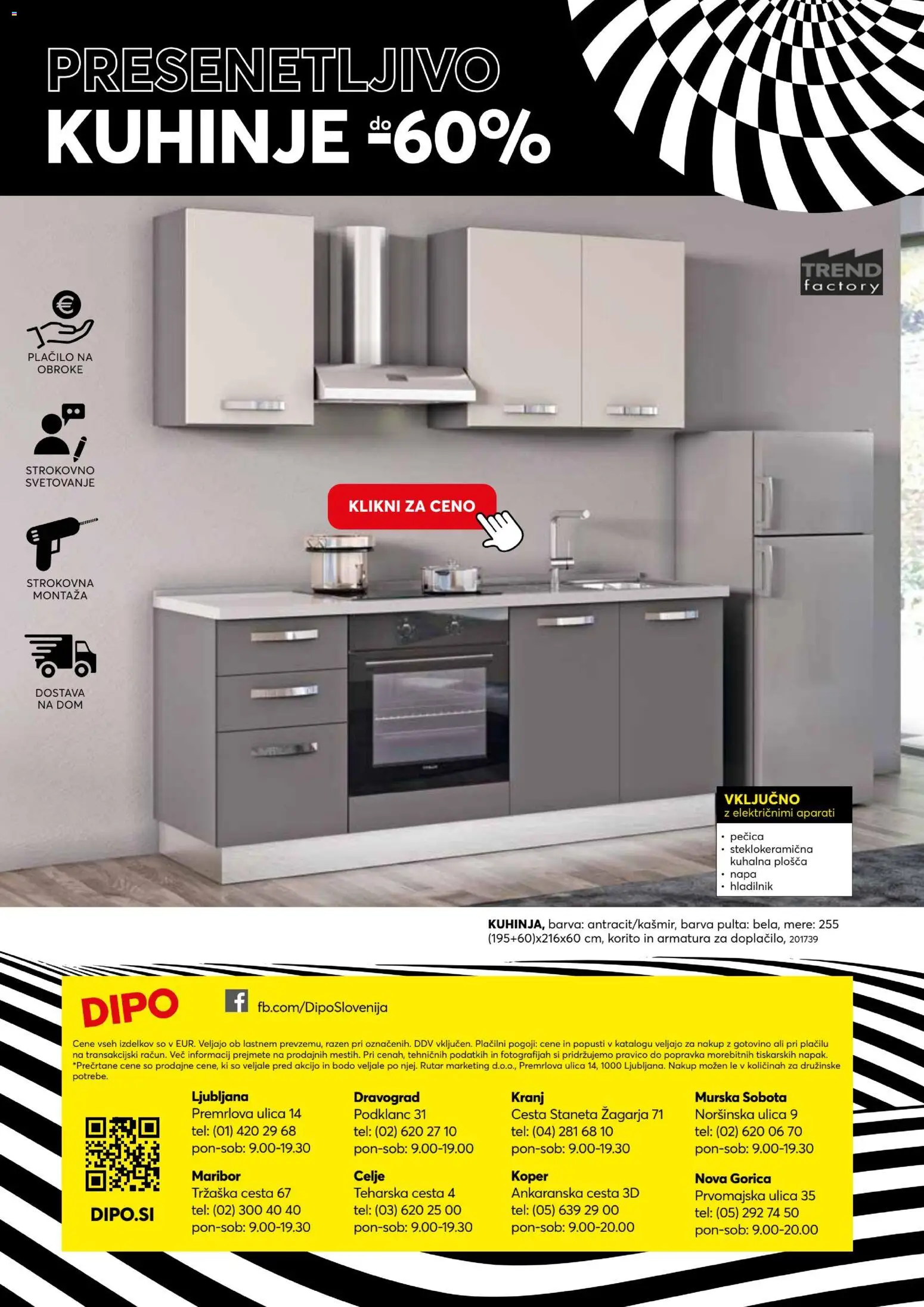Novi Dipo katalog ponudbe – veljaven od 07.08.2026 | Stran: 24 | Izdelki: Hladilnik, Pecica, Kuhalna plosca, Barva