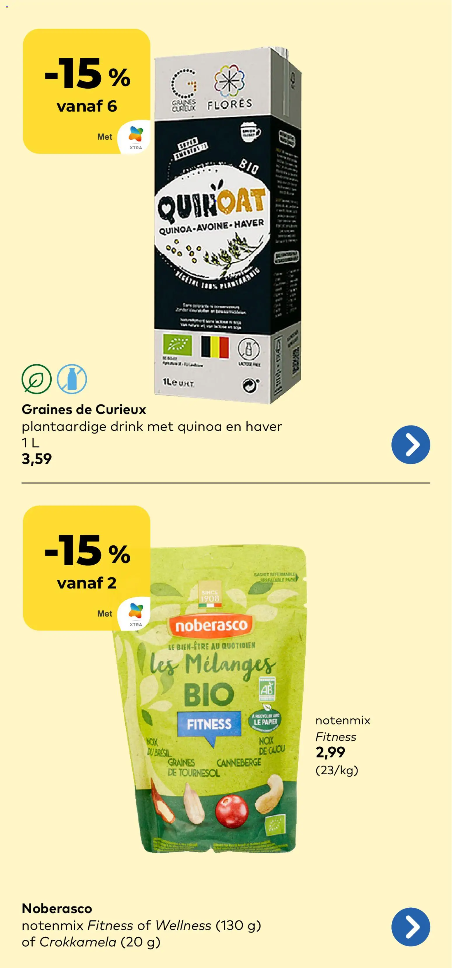 {H1} | Pagina: 6 | Producten: Haver, Quinoa, Papier